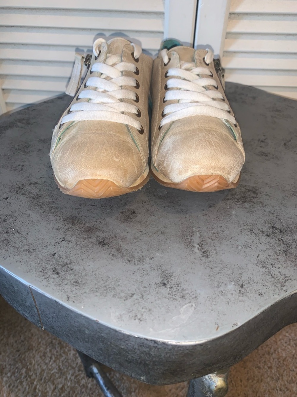 Bed/Stu Roan Maudt Leather Sneakers With Zipper Woman’s Size 8 — image 4 of 8